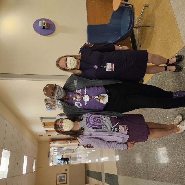 Rheumatology team on the floors